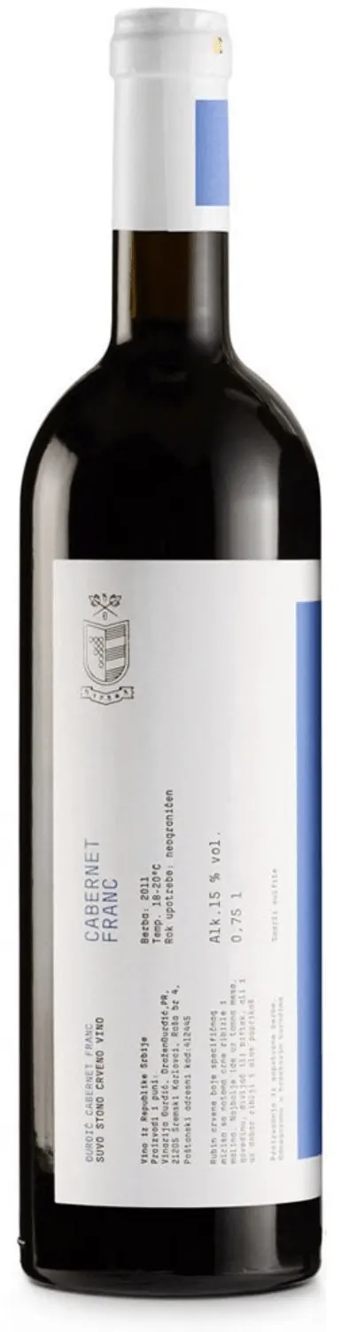 Vino crveno Cab.Franc Djurdjic 0.75l Vinarija Grumen