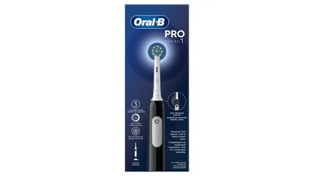 Oral B PRO SERIES1 BLACK ele.četkica 1/1 Oral-B