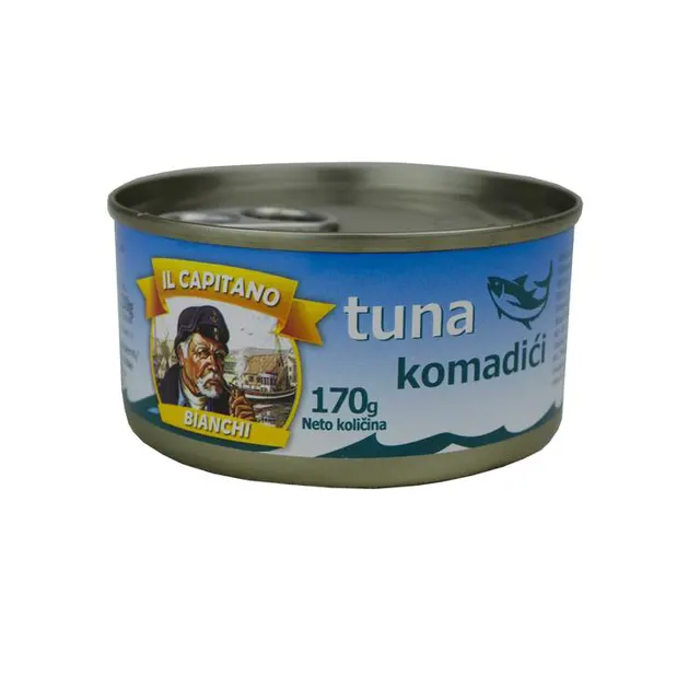 TUNJEVINA KOMADICI 170gr IL CAPITANO IL CAPITANO