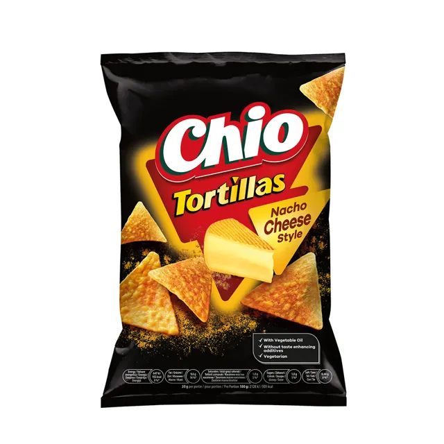 Cips tortilja nacho cheese Chio110g CHIO
