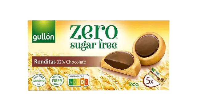 Keks Ronditas bez secera Gullon 186g Gullon