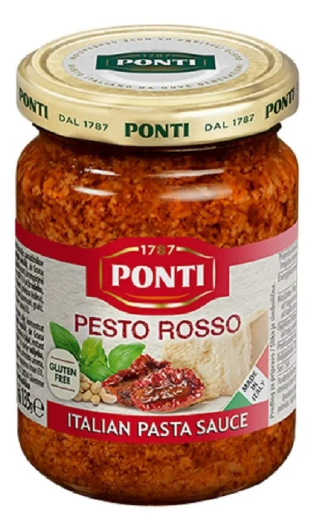 PRELIV PESTO CRVENI 135GR PONTI PONTI