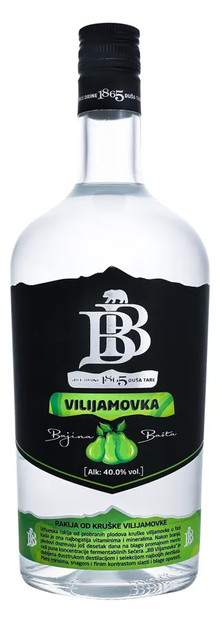 Rakija Viljamovka BB 40% 1l
