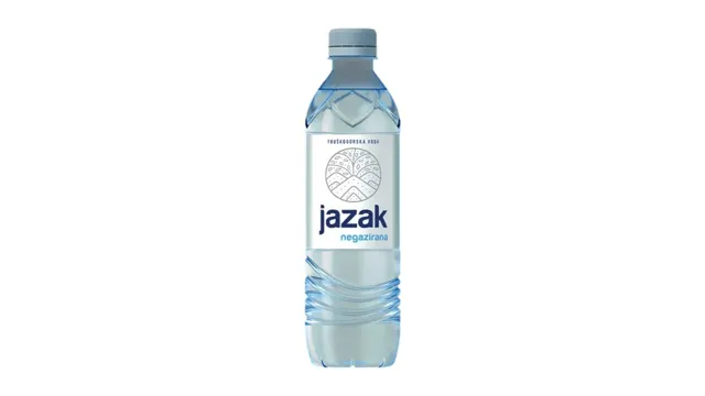 Jazak voda negazirana 0.5l #12/1296 JAZAK