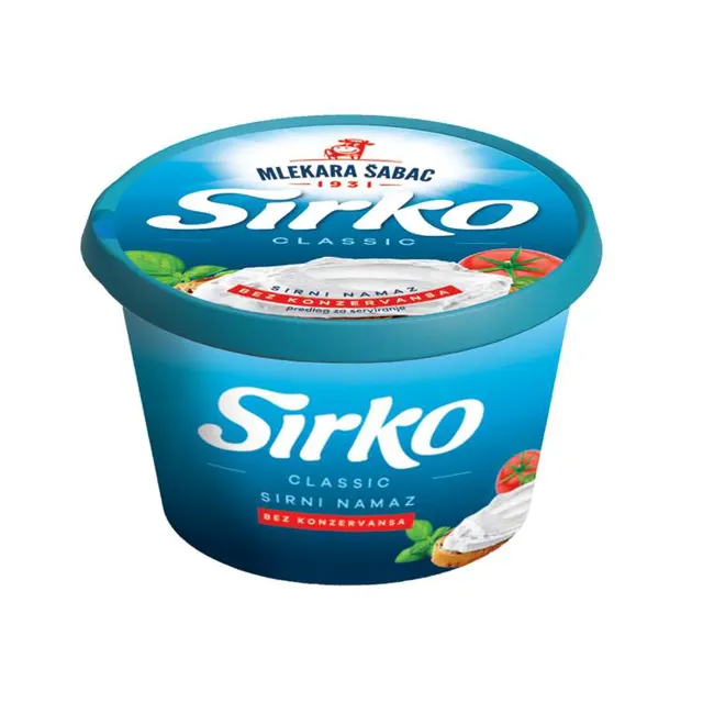 Sirni namaz Sirko Mlekara Sabac 200g Mlekara Sabac