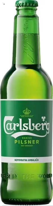 Carlsberg pivo svetlo staklo 500 ml npb CARLSBERG