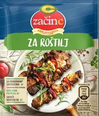 ZACIN ZA ROSTILJ C 20G