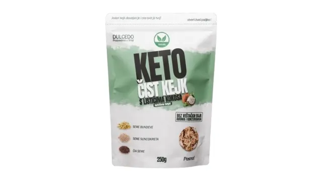 KETO ČIST KEJK 240G DULCEDO ČIST KEJK