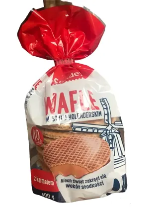 Vafel sa karamelom MK12 400g
