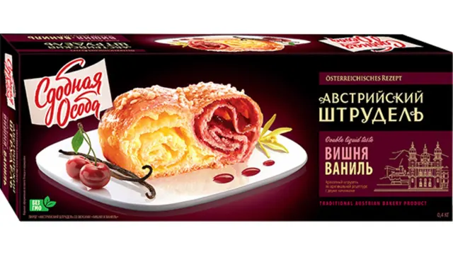 DESERT AUSTRIJSKA STRUDLA VISNJA-VANILA 400gr SERBOFOOD