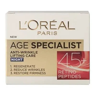 Krema dermoAge spec.45+ night Loreal50ml Loreal