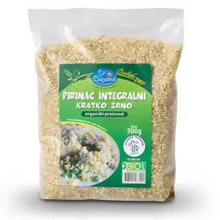 INTEGRALNI PIRINAČ KRATKO ZRNO ORGANIC 500 GR BEYOND