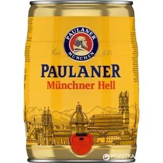 PIVO SVETLO PAULANER 4.9% BURENCE 5L