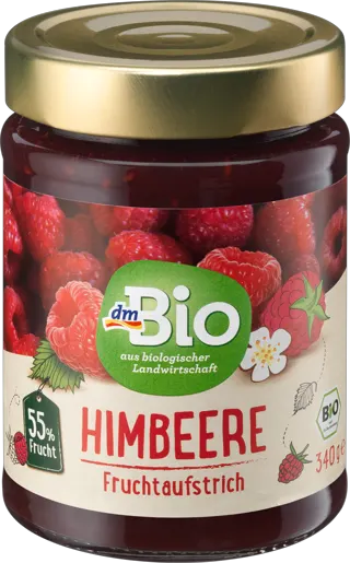 dmBio voćni namaz malina 340g