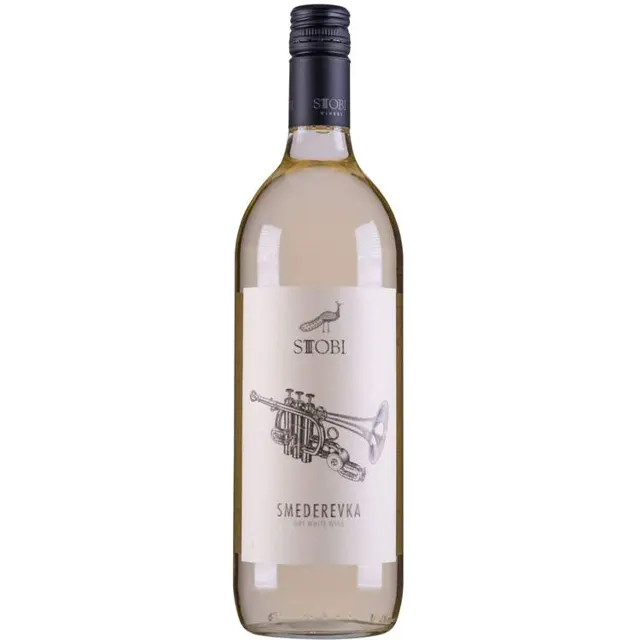 Vino belo Smederevka Stobi 1l Stobi