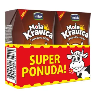 Coko mleko Kravica 1% 2x0.25lTB