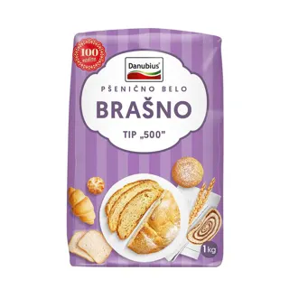 Brasno psenicno T-500 Danubius 1kg
