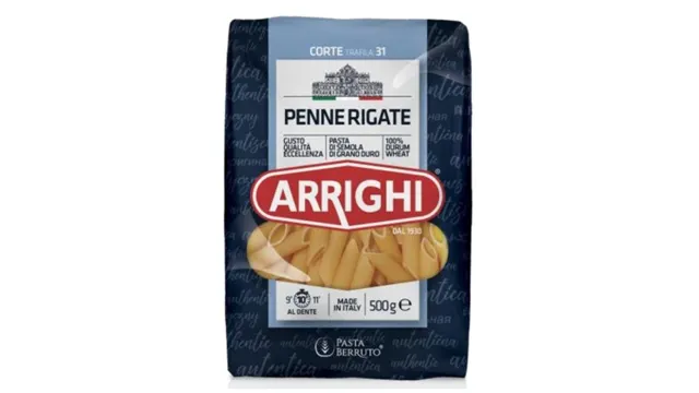 TESTENINA ARRIGHI PENNE RIGATE 500G ARRIGHI