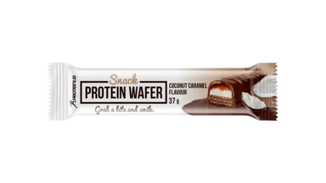 BAR PROTEIN WAFER COCONUT CARAMEL 37G PROTEINI.SI PROTEINI.SI