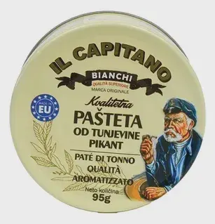 PASTETA OD TUNE IL CAPITANO 95G OSTALO