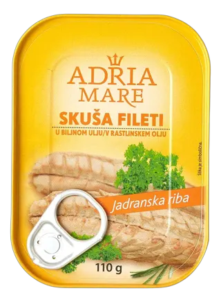 SKUŠA FIL BILJ ULJE 110G ADRIA MARE