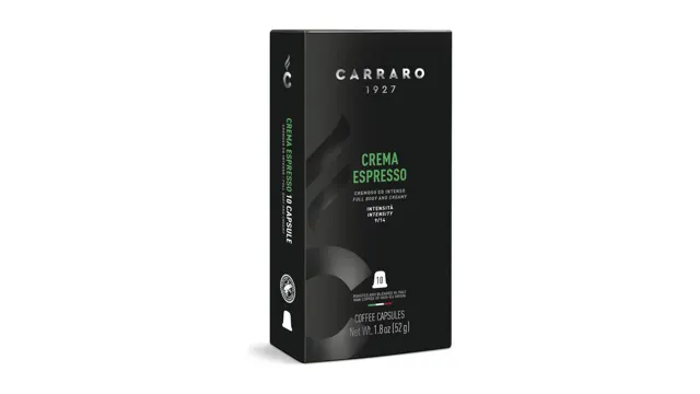 KAFA CREMA ESPRESSO KAPSULE 5.2gr SILBO CARRARO