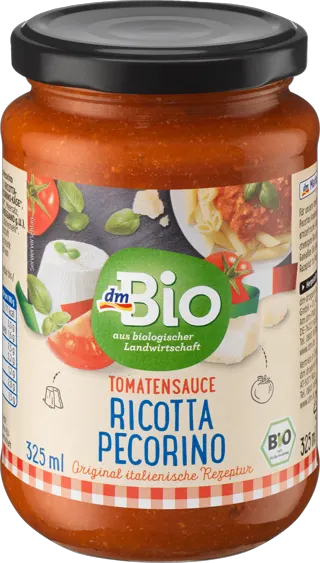 dmBio paradajz sos Ricotta 325ml