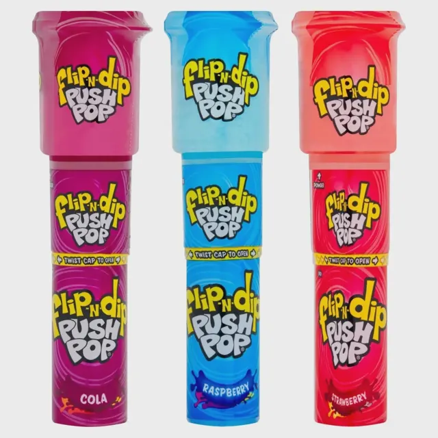 FLIP & DIP POP 12 x 25g FLIP & DIP