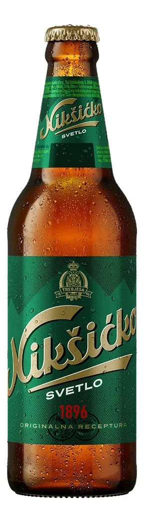 Pivo svetlo Niksicko flasa 0,5l