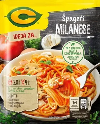 SOS C SPAGETI MILANESE 50 GR NESTLE
