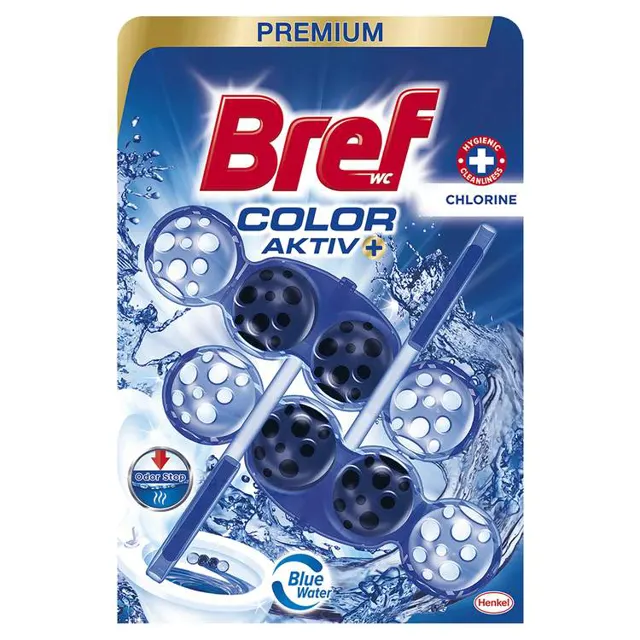 WC osv.Bref Blue Act.Chlorine 2x50g Bref