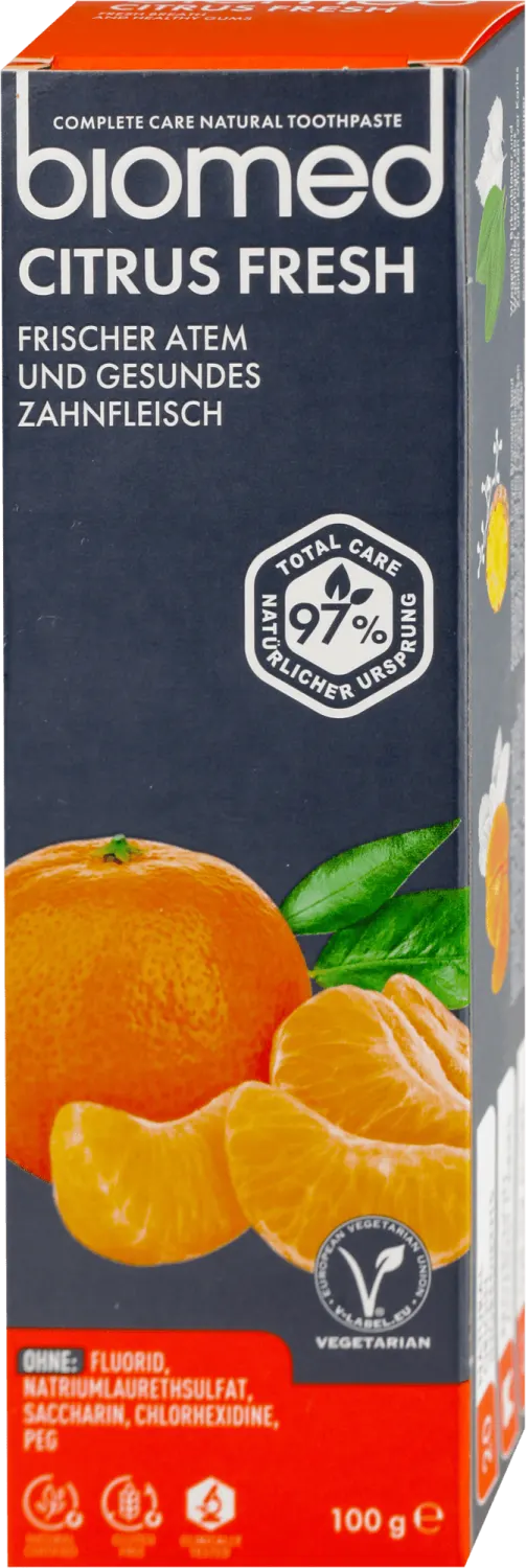 biomed CITRUS FRESH pasta za zube 100g biomed