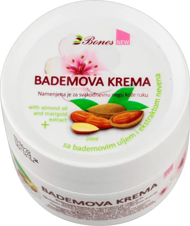 Badem krema za ruke 200ml BONES