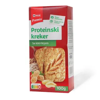 Kreker proteinski kikiriki Maxi 100g