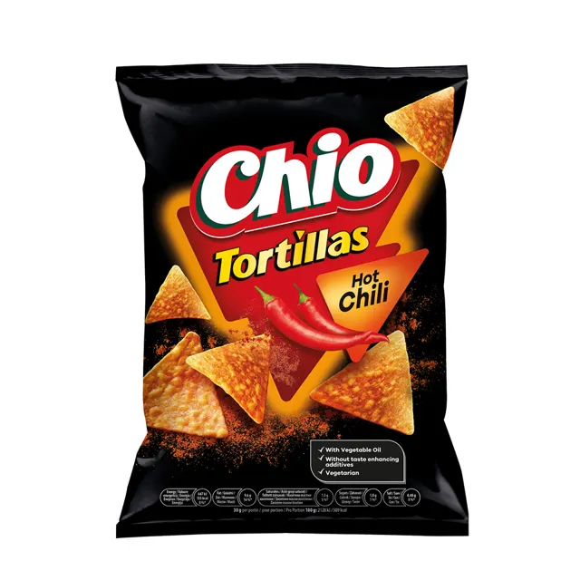 Cips tortilja hot chilli Chio 110g ATLANTIC BRANDS - INTERSNACK