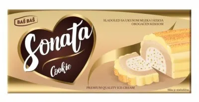 SLADOLED SONATA COOKIE BAŠ BAŠ 640ML BAS BAS