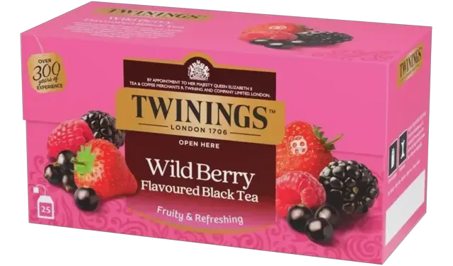 CAJ TWININGS WILD BERRY 50GR TWININGS
