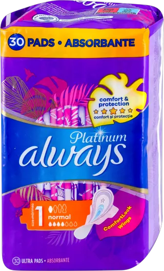 ULOŠCI HIGIJENSKI PLATINUM NORMAL ALWAYS 30/1