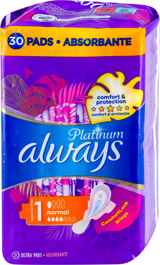 ULOŠCI HIGIJENSKI PLATINUM NORMAL ALWAYS 30/1 ALWAYS