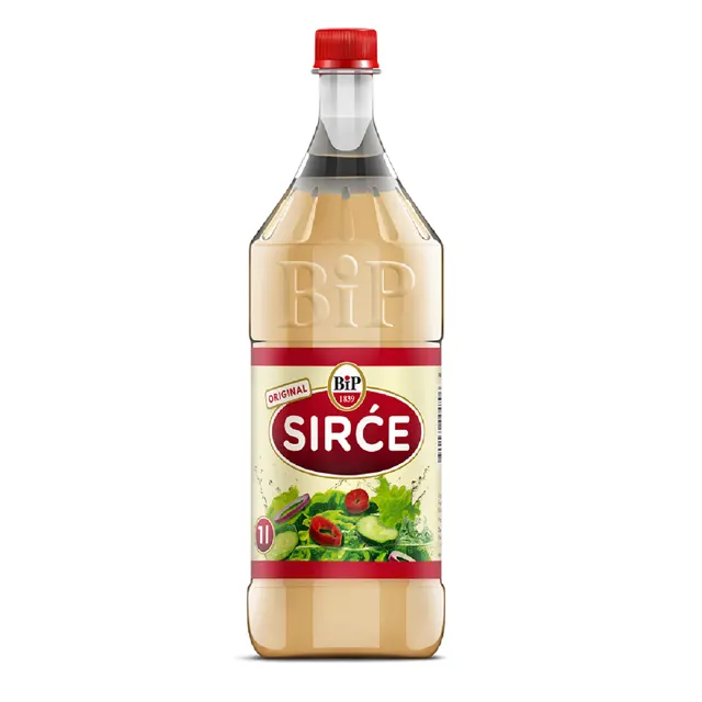 sirce alkoholno 1/1 pvc bip morava 1 l Bip