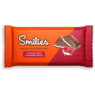 Cokolada jogurt i malina Smilies 98g