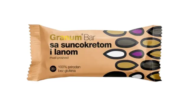 BAR SA SUNCOKRETOM I LANOM 30 GR GRANUM GRANUM