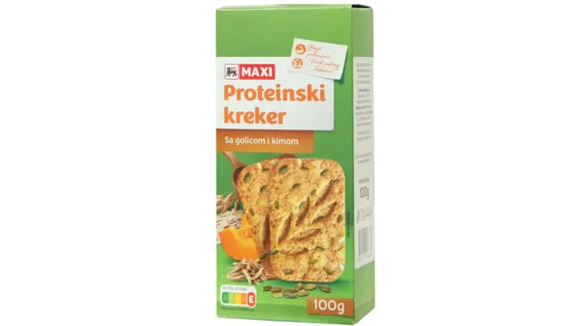 Kreker proteinski golica&kim Maxi 100g Maxi
