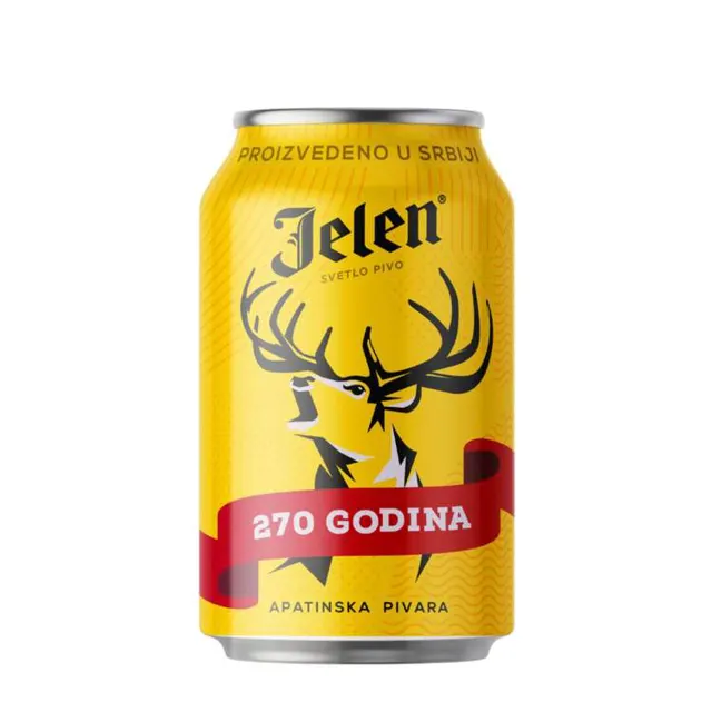 Pivo Jelen 0,33l lim Jelen