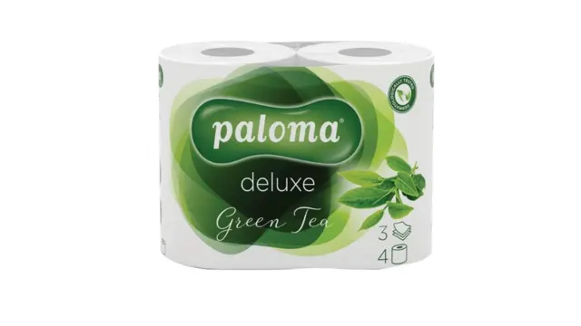 PALOMA t.papir Deluxe 4/1 3sl green tea D PLUS PALOMA