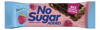 WELLNESS MUSLI BAR NO SUGAR MALINA&KAKAO 23G