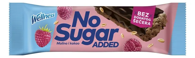 WELLNESS MUSLI BAR NO SUGAR MALINA&KAKAO 23G BAMBI
