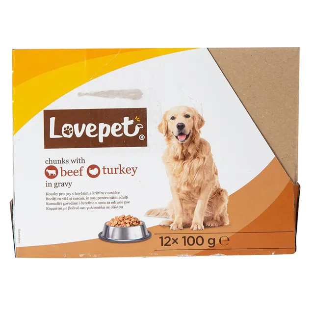 Hrana za pse gov/curetina LP12x100g Lovepet