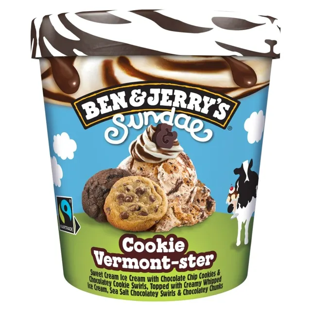 B&J Cookie Vermont 427ml BEN&JERRY