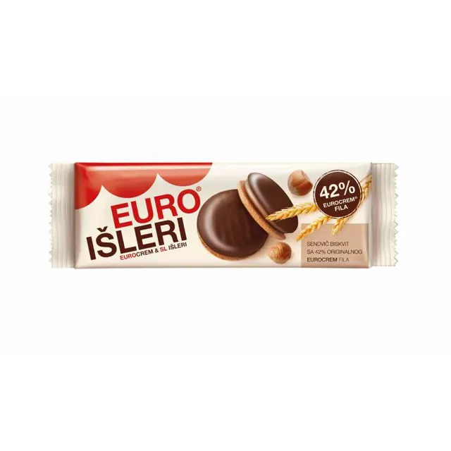 Biskvit Isleri sa eurocremom 125g Eurocrem